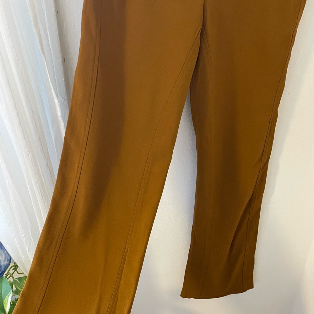 A.L.C. Brown Flare Riding Pants - Picture 4 of 6
